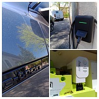 Liaison radio entre le Linky et la borne de recharge Hager Witty Plus